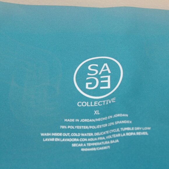 Mirage Blue Sage Collective Leggings Size XL New - Picture 2 of 5